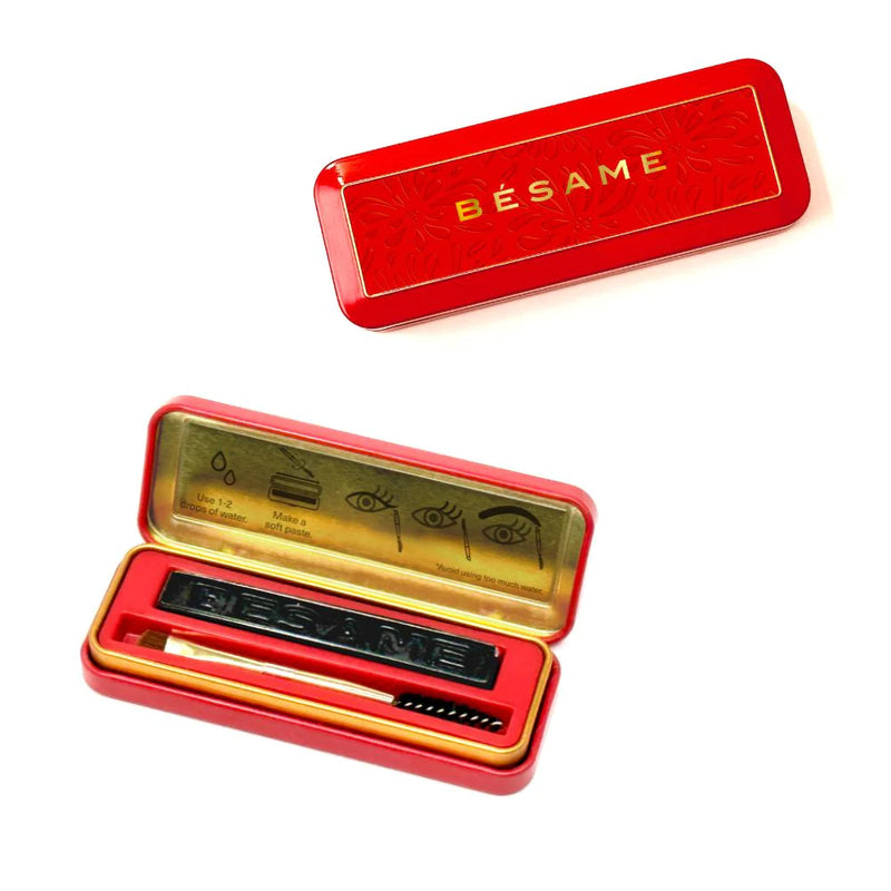 Besame Cosmetics - Black Cake Mascara Set
