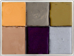 MAQPRO - 6 Color Fard Creme Death Palette