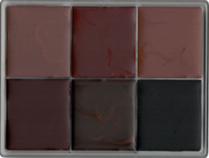 MAQPRO - 6 Color Fard Creme Exposure Palette