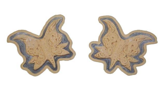 **SALE** BABURKA PRODUCTION - 'BUTTERFLY' SILICONE NIPPLE COVERS (LIGHT FLESH)
