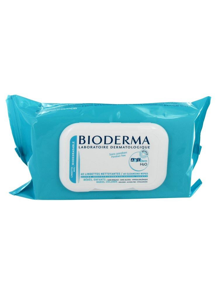 Bioderma ABCDerm H2O Dermatological Cleansing Wipes