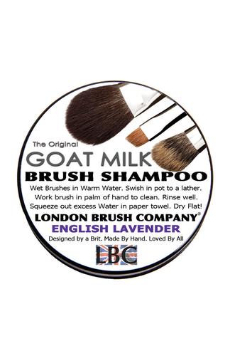 London Brush Company Pure Goat Milk Solid Brush Shampoo: English Lavender