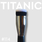 TITANIC PRO-FX BRUSH  #114 - Large Short-Haired Round Duo-Fibre Stipple Brush