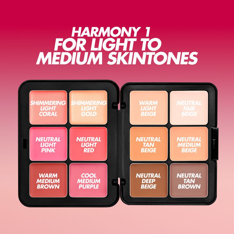 Make Up For Ever - HD SKIN FACE ESSENTIALS PALETTE - HARMONY 1 (Light ...