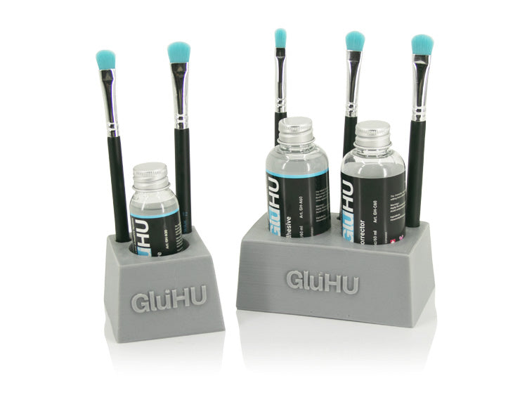 GluHU - Bottle & Brush Holder