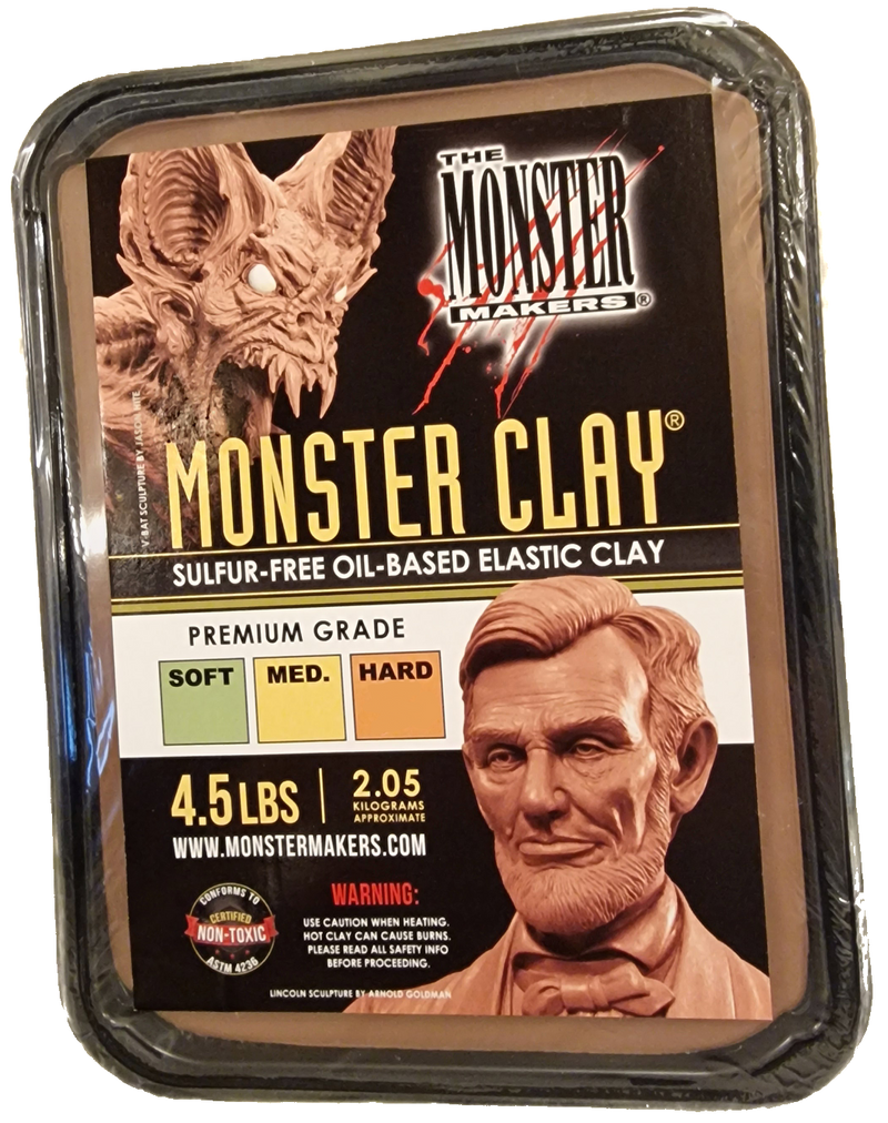 The Monster Makers - Monster Clay  (4.5 lb. Block)