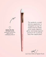 Karla Cosmetics - K1 Eye & Lip Glitter & Pigment Silicone Brush