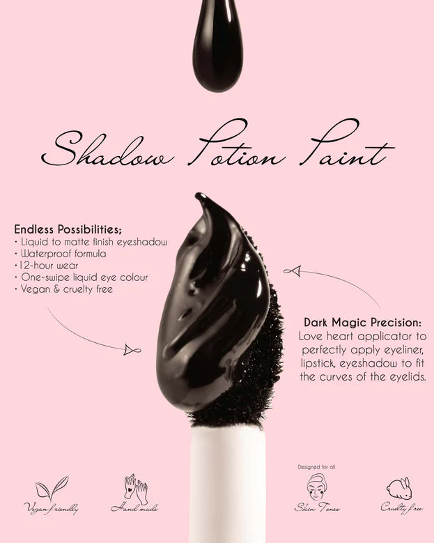 Karla Cosmetics - Eclipse Shadow Potion Paint | Black Base