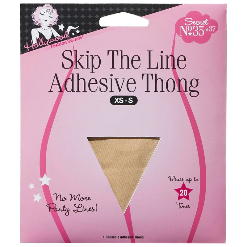 SKS Products Adhesive Thong - Sideless Thong - No More Panty Lines