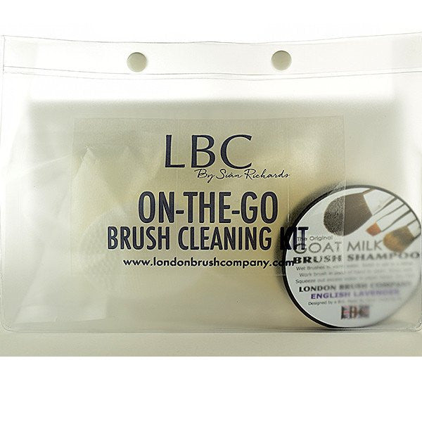 London Brush Company On-The-Go Brush Cleaning Kit: English Lavender