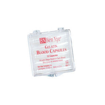 Ben Nye -Gelatin Blood Capsules