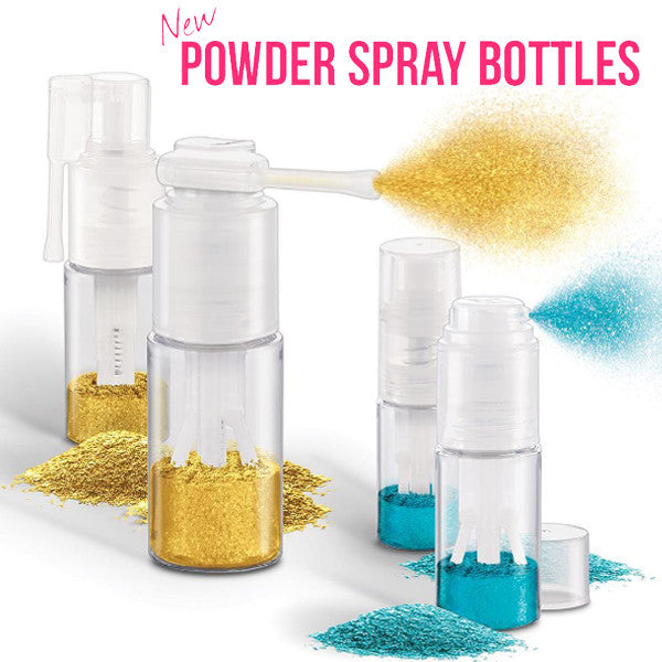 Powder Spray Bottle with Locking Nozzle - 30ml