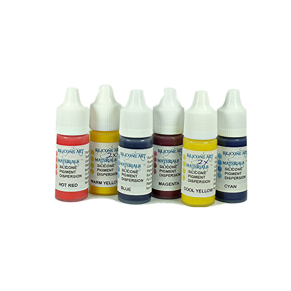 SAM -Silicone Pigments Kit - Primary Colors
