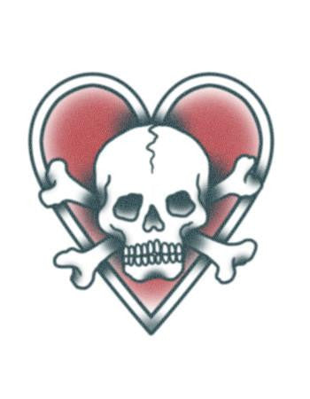 TattooedNow! Skull & Heart