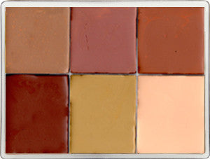 MAQPRO - 6 Color Fard Creme Visionary Palette