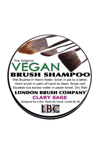 London Brush Company Vegan Solid Brush Shampoo: Clary Sage