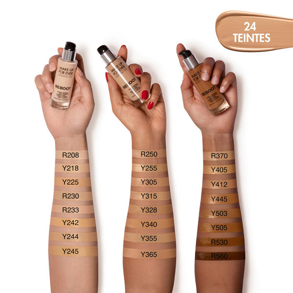 MAKE UP FOR EVER - REBOOT FOUNDATION MULTI-ACTIVE CARE