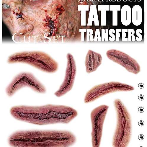 MEL Tattoo Transfers - Cut Set