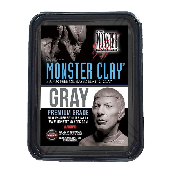 The Monster Makers - Monster Clay - GRAY