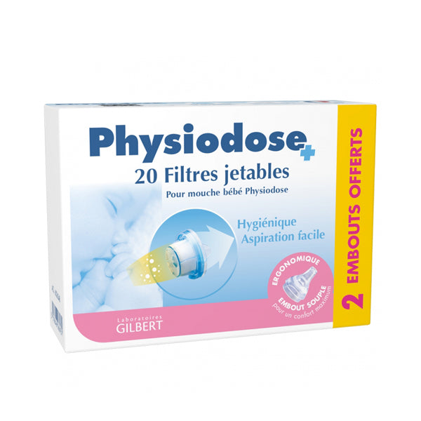 Physiodose Box of 20 disposable filter refills