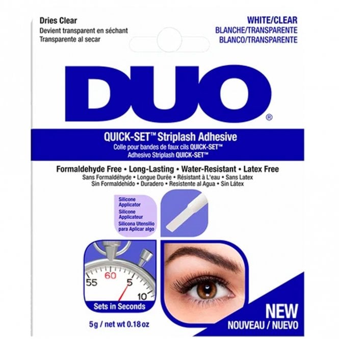 Duo Quickset Striplash Adhesive - Clear