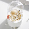 Makeup Brush Holder with pearls