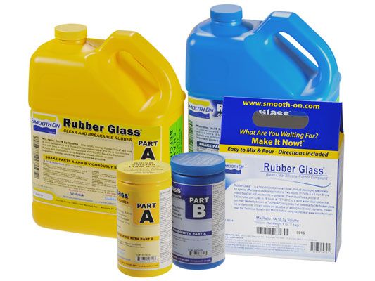 Smooth-On Rubber Glass (Water-Clear Silicone Rubber)