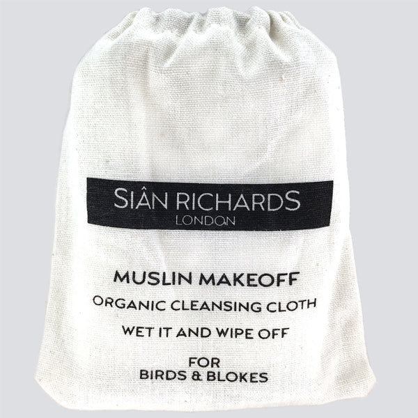 Sian Richards London - Muslin Makeoff – Organic Cleansing Cloth