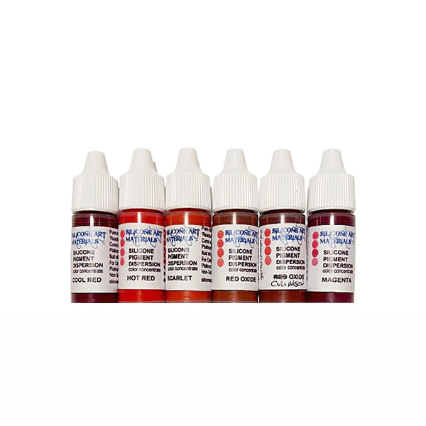 SAM - Silicone Pigments Kit - Red Tones