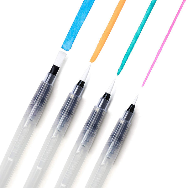 Aqua Brush – Refillable Brush Pens  (Set of 4)