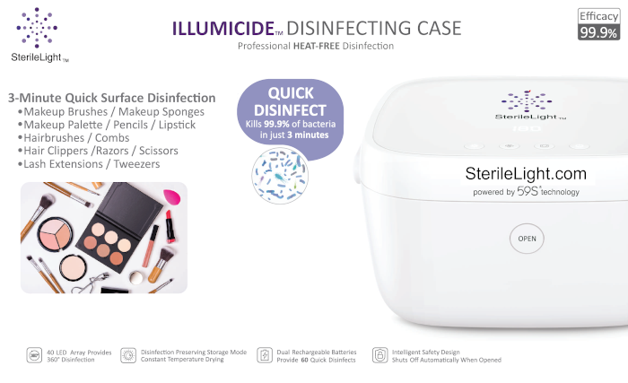 **SALE** STERILELIGHT - ILLUMICIDE Disinfecting Case