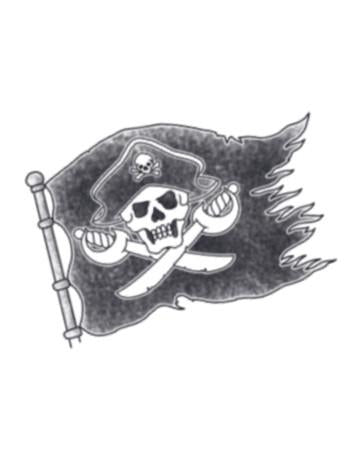 TattooedNow! Pirate Flag