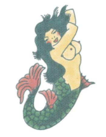 TattooedNow! Vintage Mermaid
