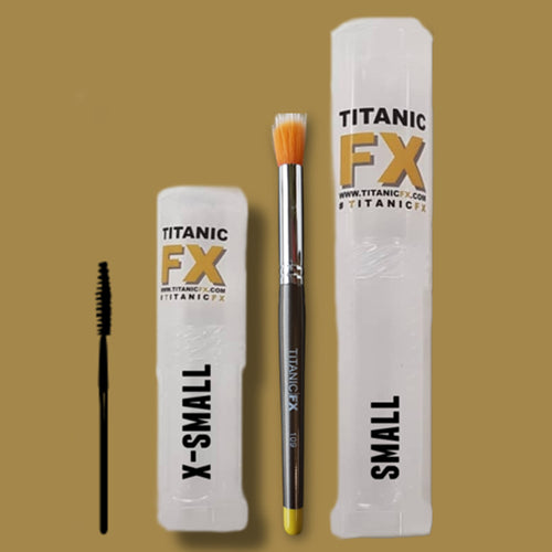 No. 112 - 1 Square Flat Brush  Titanic Brushes – Titanic Brush Co.