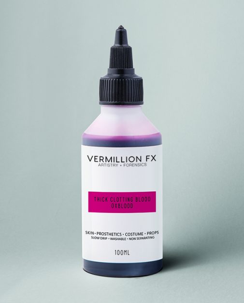 **SALE** Vermillion FX THICK CLOTTING BLOOD – DEEP OXBLOOD RED SHADE